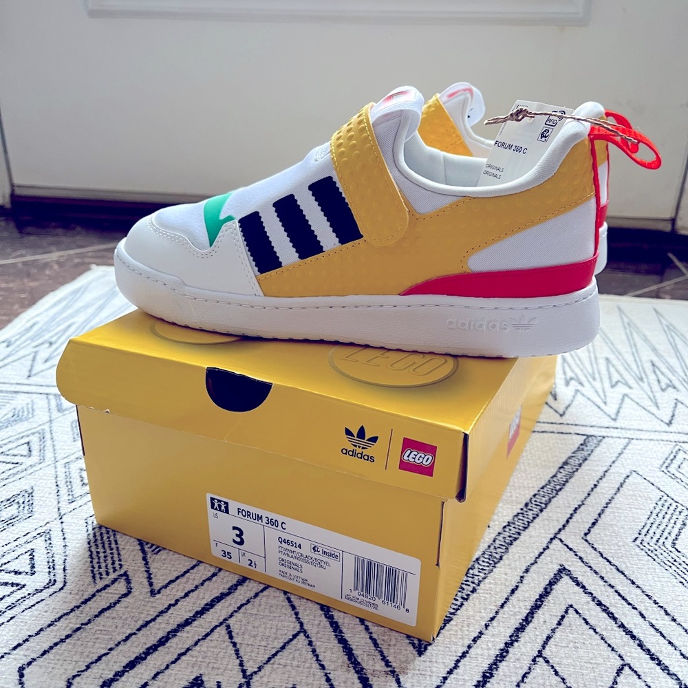 NWT Adidas forum C shoes youth 3